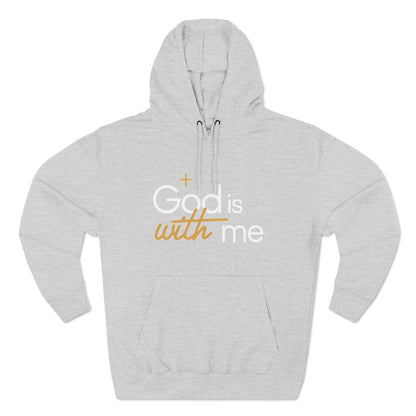 Three-Panel Fleece Hoodie