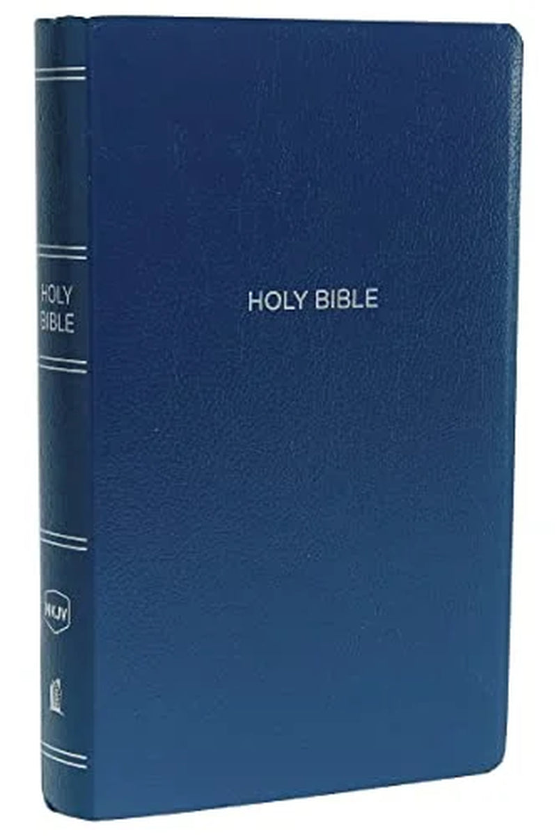 NKJV, Gift and Award Bible, Leather-Look, Blue, Red Letter Edition (Hardcover)