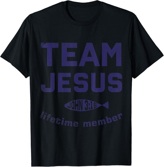 God Believer Jesus Christian Lord Jesus Team T-Shirt