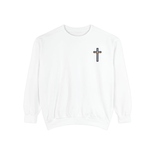 Christian Hood Sweatshirt with Philippians 4:13 Verse