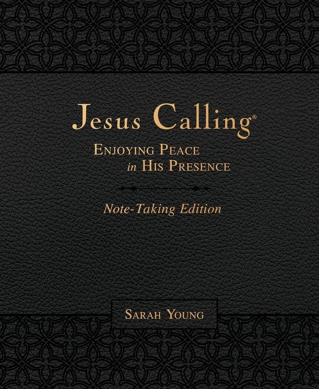 Jesus Calling Jesus Calling Note-Taking Edition, Leathersoft, Black, with Full Scriptures: Enjoying Peace in His Presence (A 365-Day D, (Hardcover)